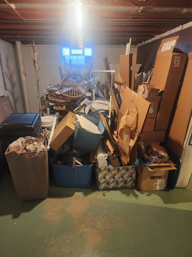 Roll-off dumpster container at job site for Roll Off Dumpster Rental in Newman